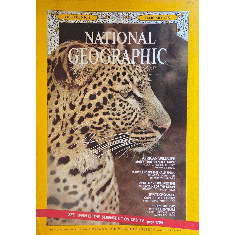 National Geographic Magazine February 1972
